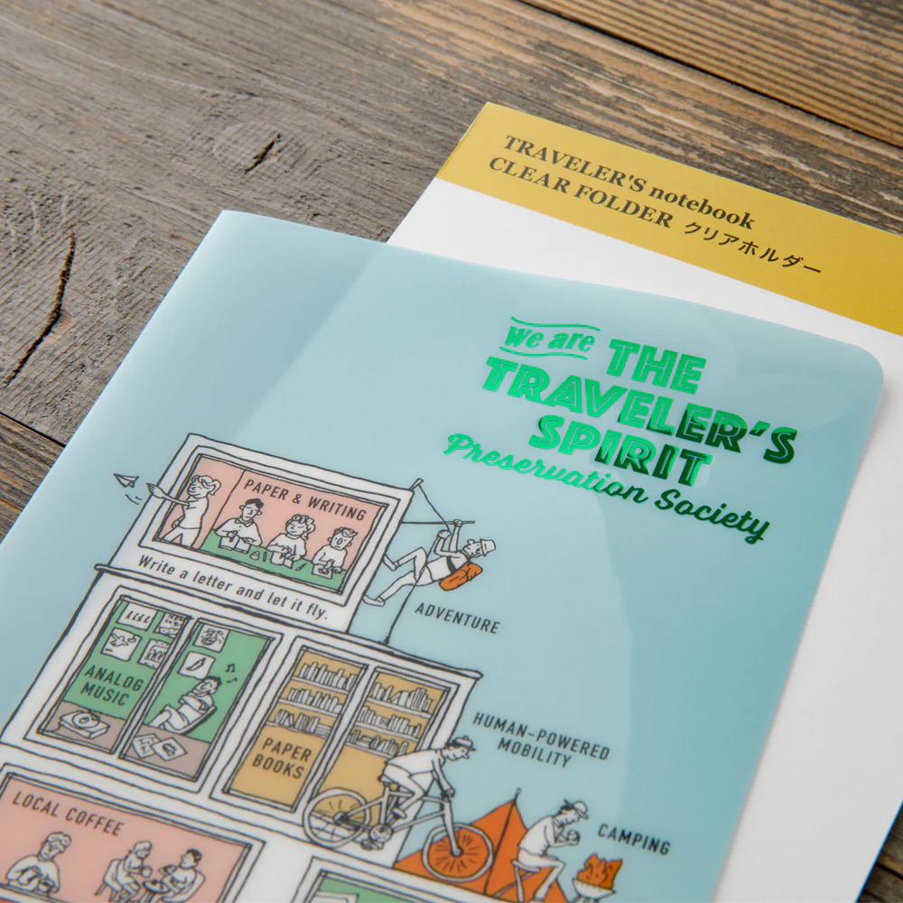 Travelers - Clear Folder