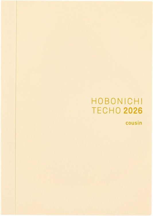 Hobonichi Techo 2026 Cousin Yelllow